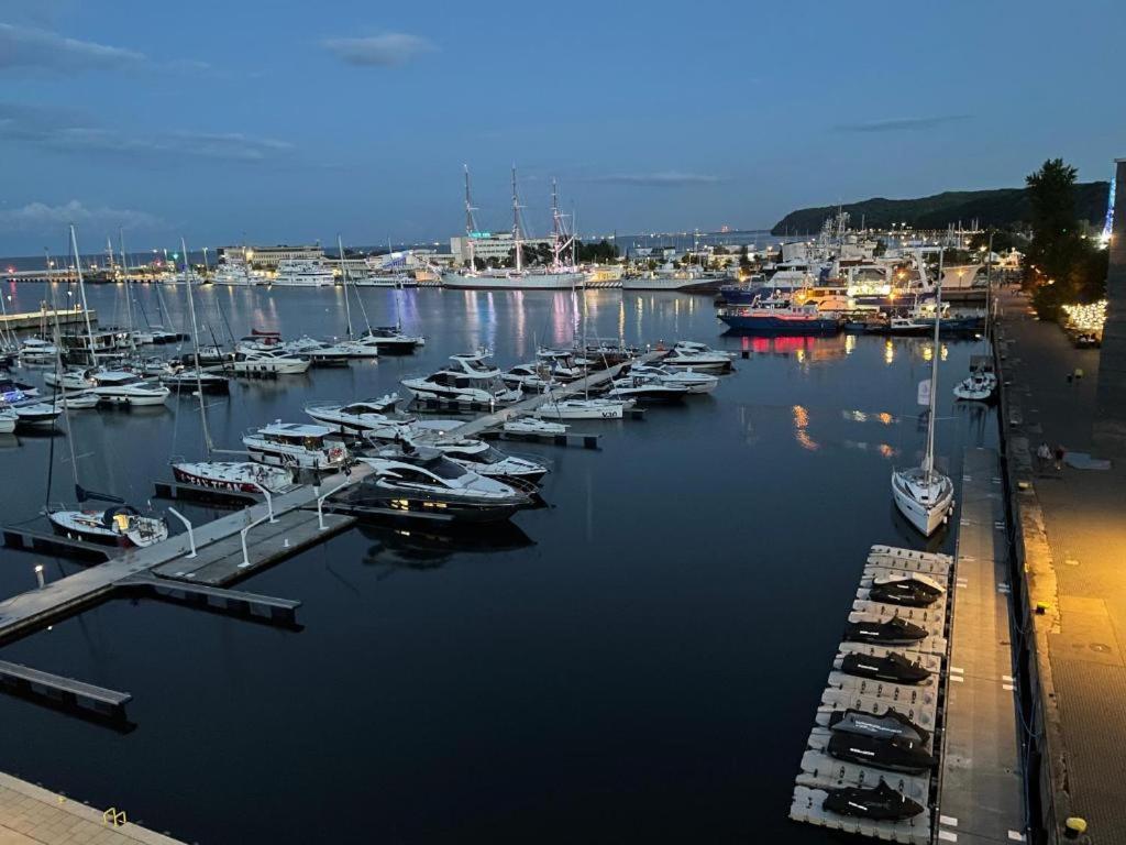 Apartament Faltom 26 Yacht Park Z Tarasem Gdynia Kültér fotó