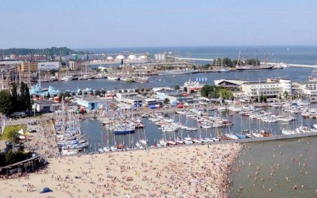 Apartament Faltom 26 Yacht Park Z Tarasem Gdynia Kültér fotó