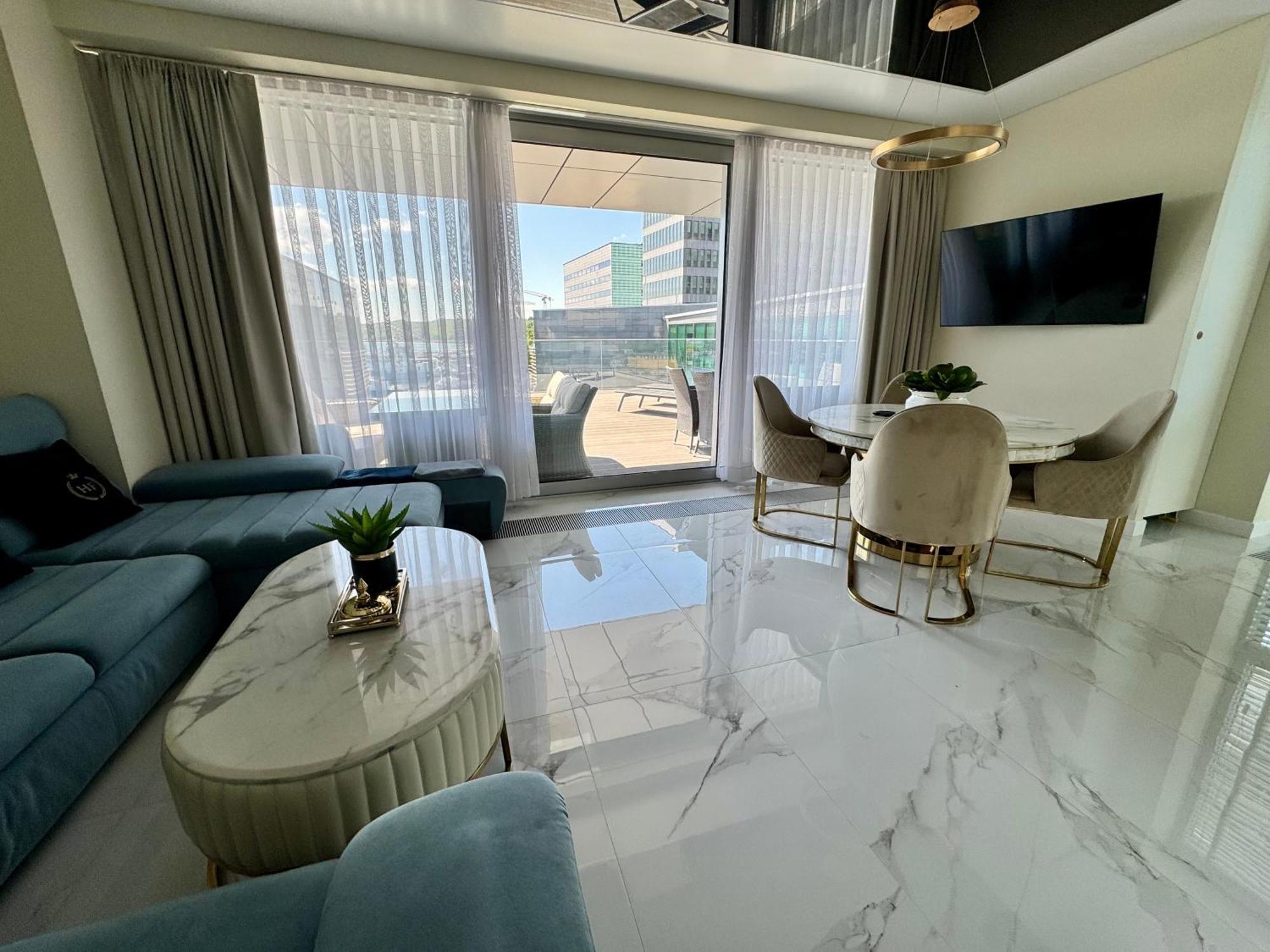 Apartament Faltom 26 Yacht Park Z Tarasem Gdynia Kültér fotó