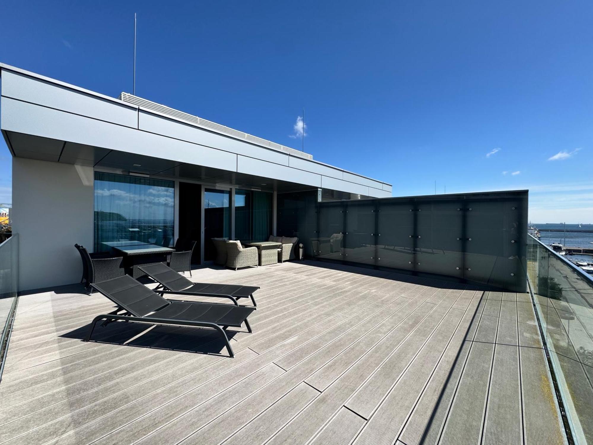 Apartament Faltom 26 Yacht Park Z Tarasem Gdynia Kültér fotó
